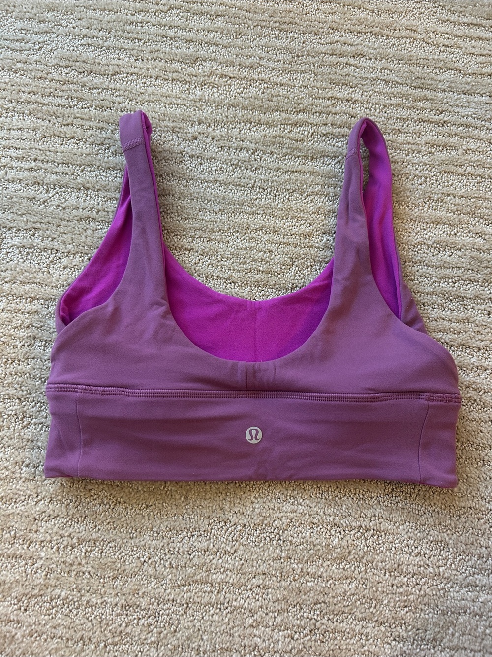 lululemon Mauve/Purple align Scoop Sports Bra